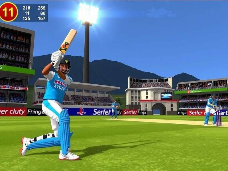 Lucknow Cricket Legends Gameplay Screen